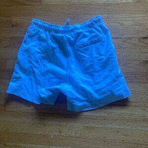 H&M Shorts. Never used. White color men’s medium. 5 inch shorts